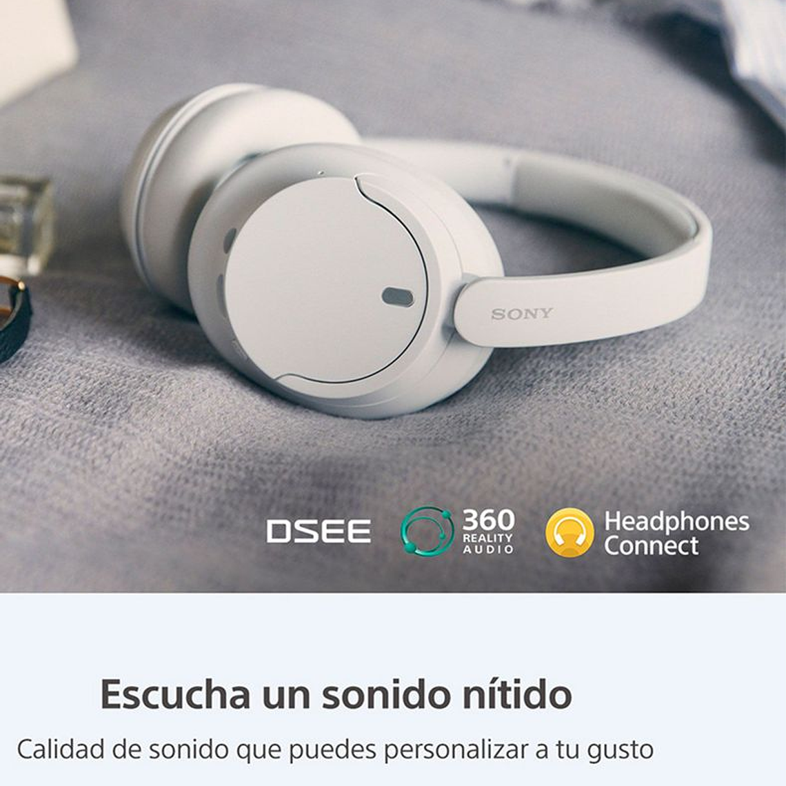 AUDÍFONOS INALÁMBRICOS NOISE CANCELLING WH-CH720 BLANCO / EMBALAJE DAÑADO 6