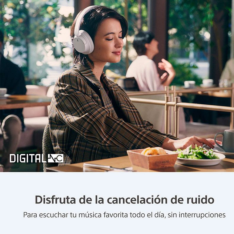 AUDÍFONOS INALÁMBRICOS NOISE CANCELLING WH-CH720 BLANCO / EMBALAJE DAÑADO 8