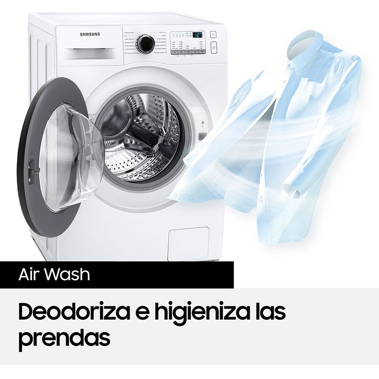 LAVADORA SECADORA 9,5/6K ECOBUBBLE WD95T4046CE/ZS / COSTADO ABOLLADO LEVE - EMBALAJE DANADO 9