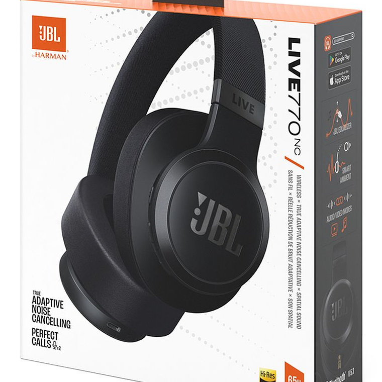 AUDIFONOS BLUETOOHT LIVE 770 NC NEGRO / EMBALAJE DAÑADO 6