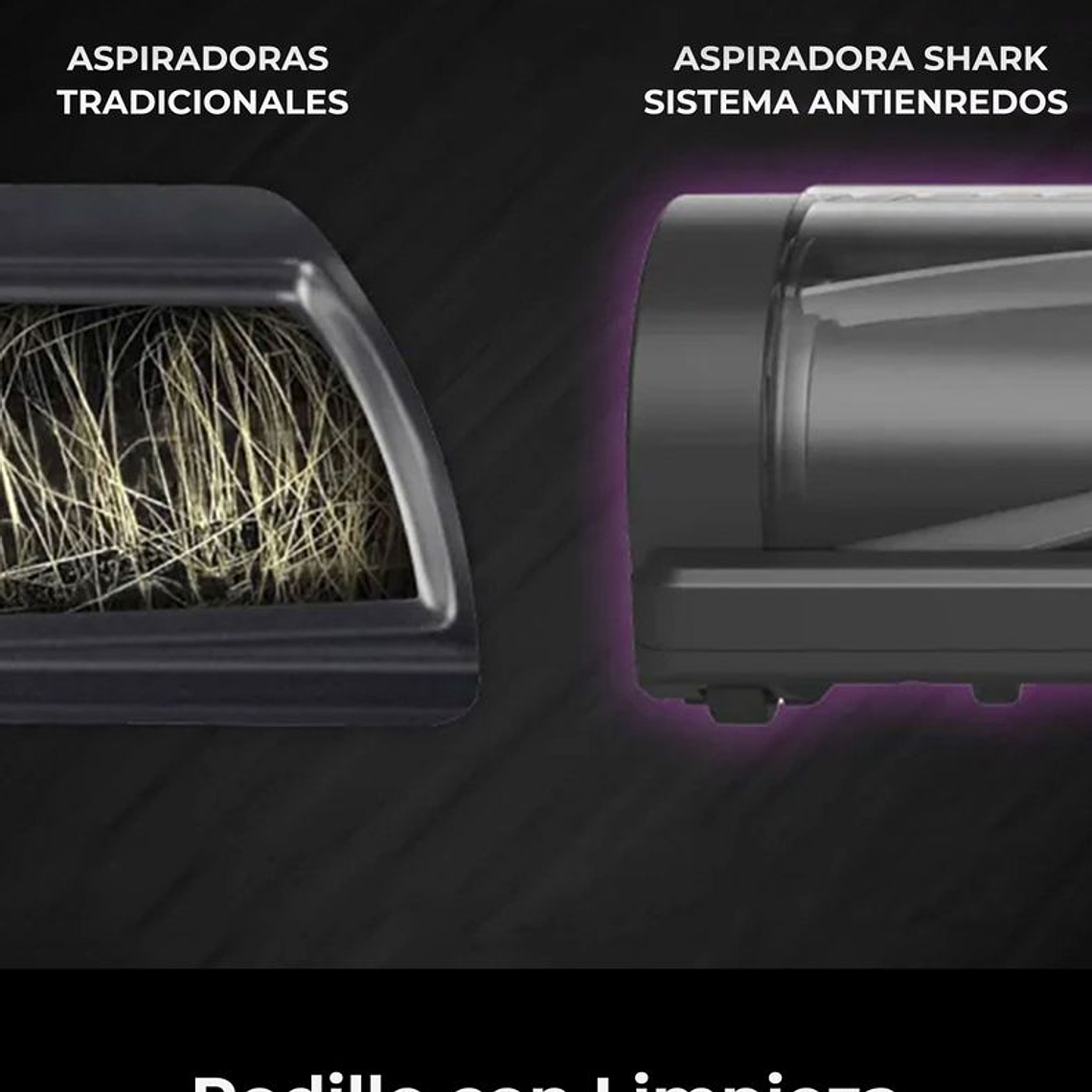 ASPIRADORA SIN CABLE SHARK / EMBALAJE DAÑADO 12