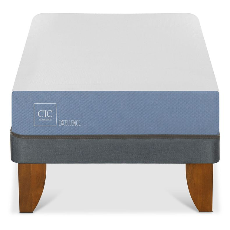 CAMA EUROPEA EXCELLENCE 1 PLAZA / SUCIO LEVE - EMBALAJE DAÑADO 3