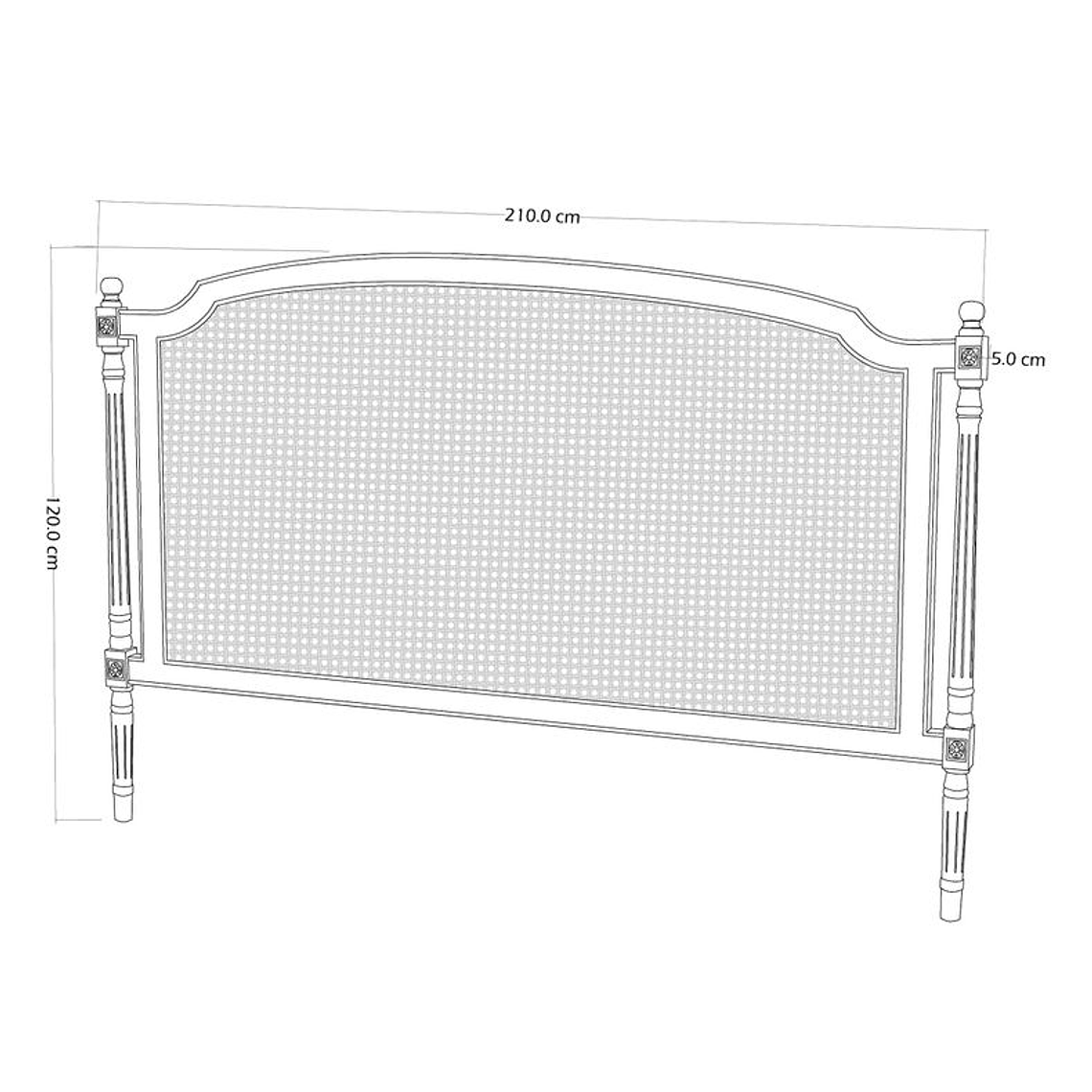 RESPALDO HELENA/CAME1 / EMBALAJE DAÑADO 5