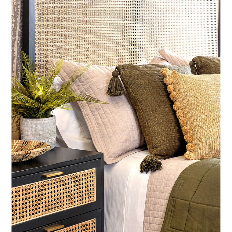 RESPALDO MALTA RATÁN KING / PATA CON PELADURA - EMBALAJE DAÑADO 8