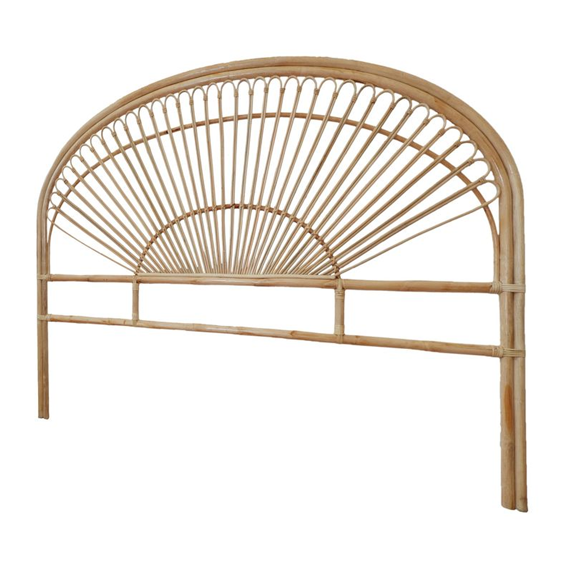 RESPALDO JOSEFINA RATÁN KING / BARRA CON PELADURA LEVE  - EMBALAJE DAÑADO 2