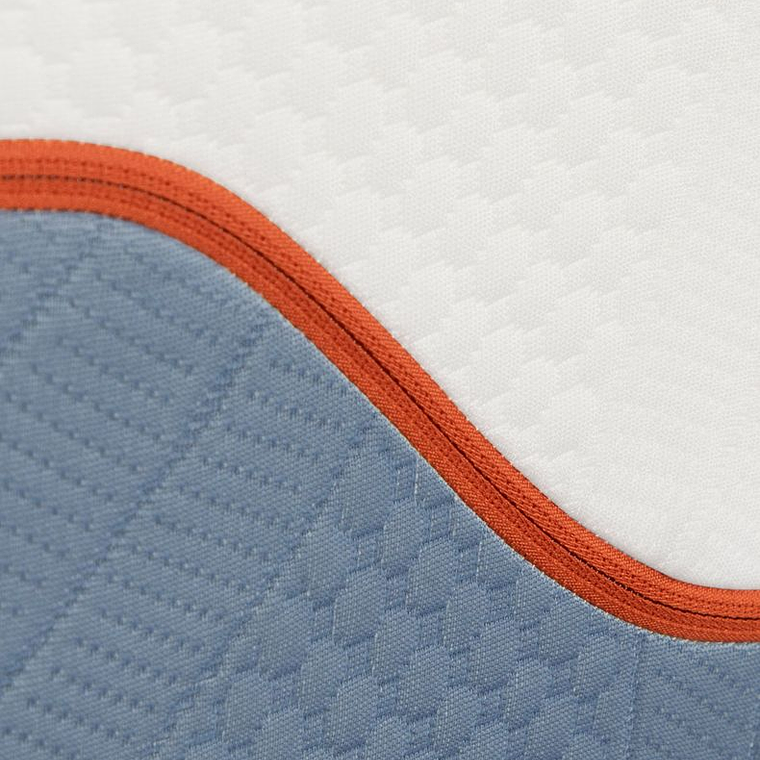 CAMA EUROPEA EXCELLENCE PLUS 1 PLAZA / PAÑO ROTO DE LA BASE - SUCIO MUY LEVE EN EL BORDE DEL COLCHÓN - EMBALAJE DAÑADO 5