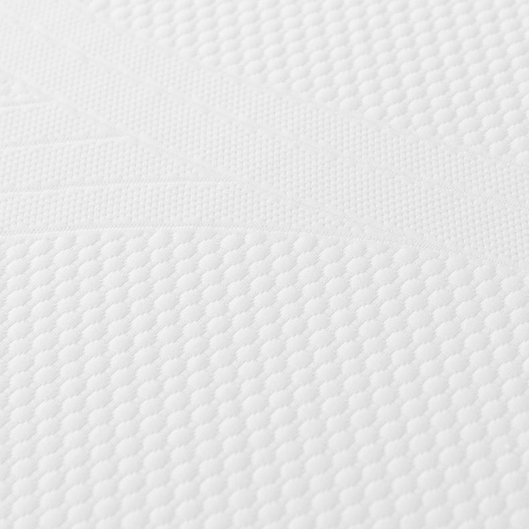 CAMA EUROPEA EXCELLENCE PLUS 1 PLAZA / PAÑO ROTO DE LA BASE - SUCIO MUY LEVE EN EL BORDE DEL COLCHÓN - EMBALAJE DAÑADO 6