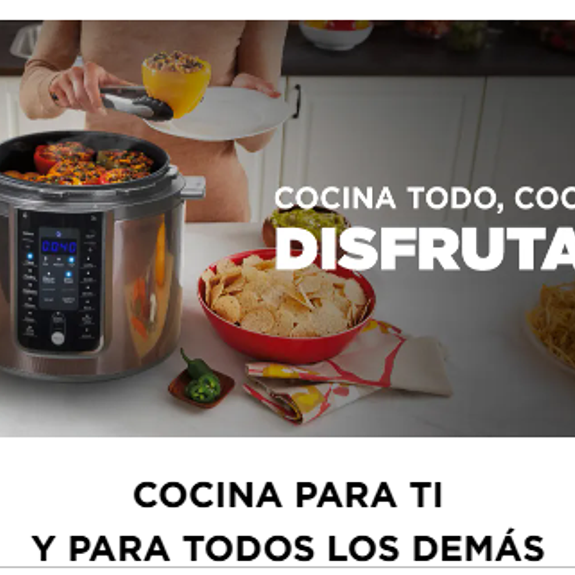 OLLA MULTICOOK 5.7 LITROS MY-PC6007B NEGRA/RAYON LEVE - EMBAJALE DAÑADO 12