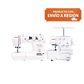 MÁQUINA DE COSER EASY JEANS PLUS + MÁQUINA  OVERLOCK/ EMBALAJE DAÑADO - Miniatura 1