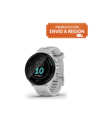 FORERUNNER 55 WHITESTONE / SUCIO LEVE - EMBALAJE DAÑADO