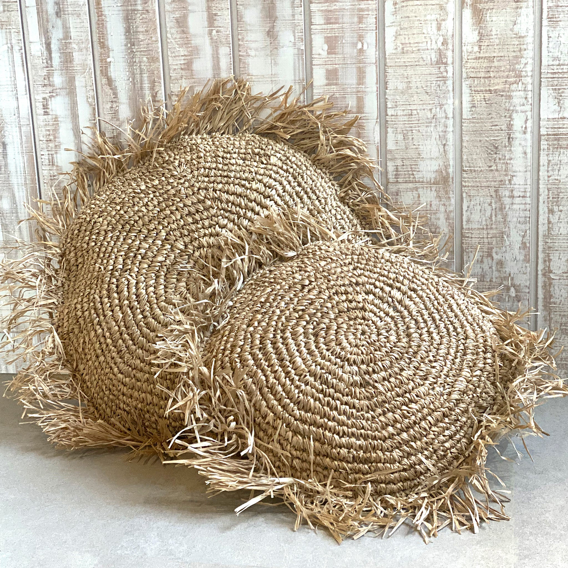 FUNDA COJÍN SEMINYAK NATURAL (50x50 cm) 2