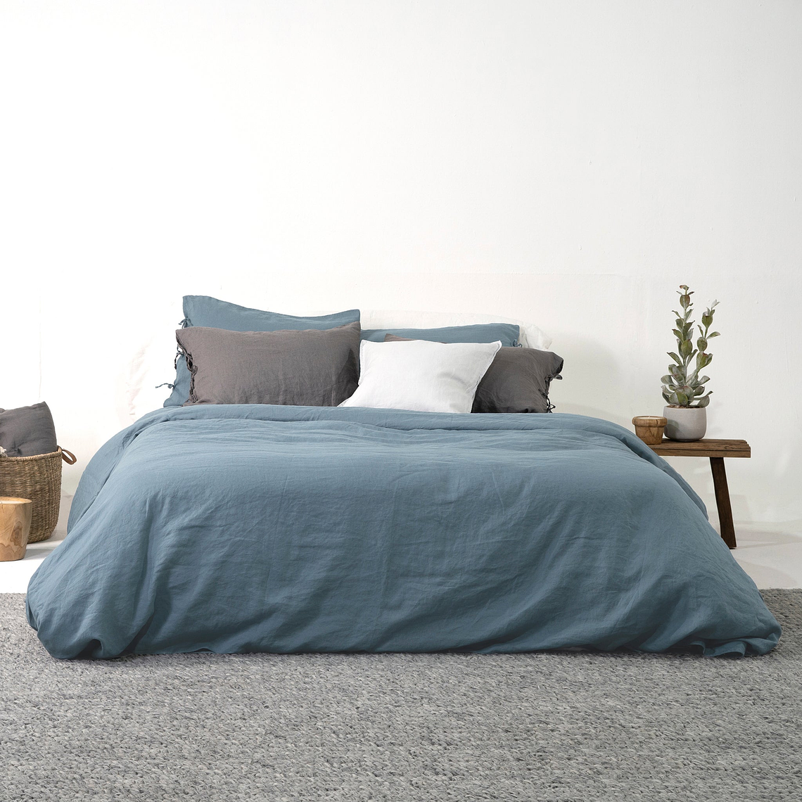 CUBREPLUMÓN LINO HYLIA - LAKE  1