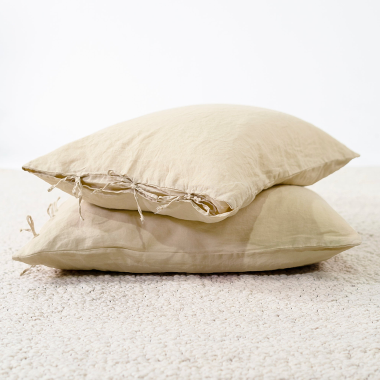 FUNDA LINO LILAH - CARMEL (50x90 cm)  (1 UNIDAD) 1