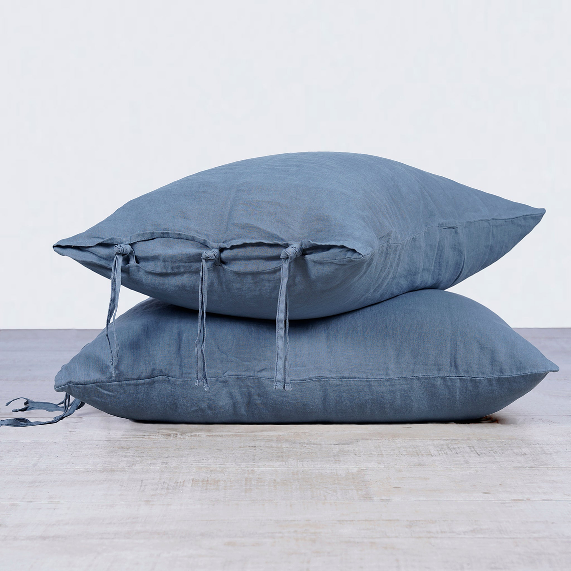 FUNDA LINO LILAH - AZUL AMARRAS (50x90 cm)  (1 UNIDAD) 1