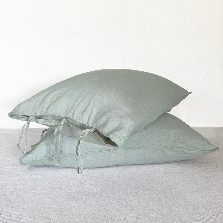 FUNDA LINO LILAH - VERDE AGUA (50x90 cm)  (1 UNIDAD) 1