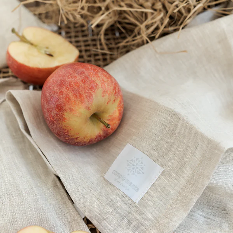 TOALLA DE LINO - NATURAL (45x70 cm) 2