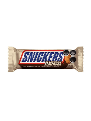 DISPLAY 24 UNIDADES DE SNICKERS ALMENDRA (43,4 G) - VENCIMIENTO 09/08/2026