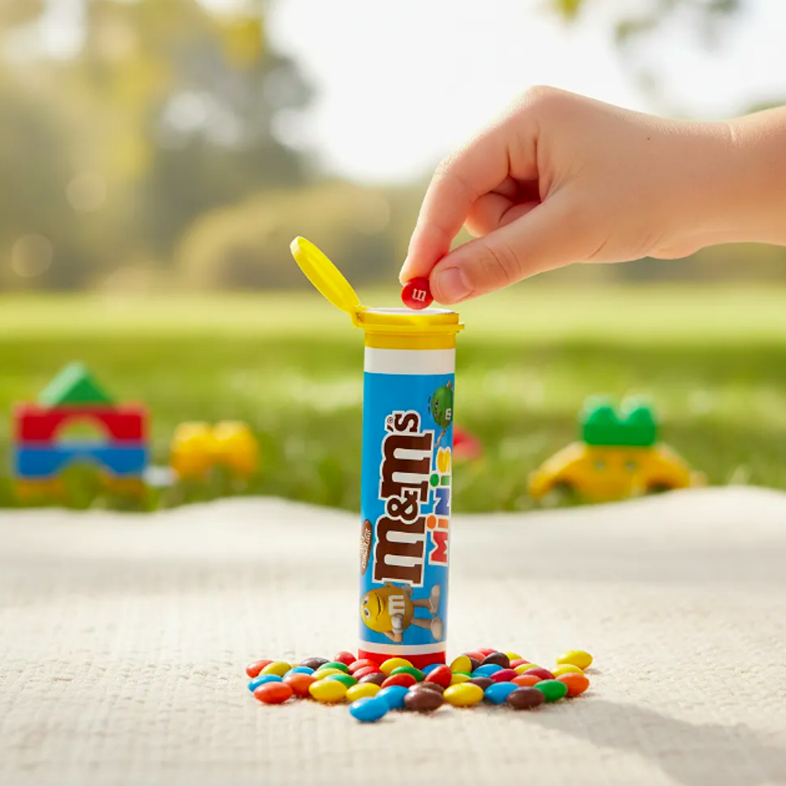 DISPLAY 24 UNIDADES TUBOS M&MS MILK MINIS (31 G) - VENCIMIENTO 18/09/2026 4