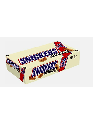 DISPLAY 24 UNIDADES DE SNICKERS ALMENDRA (43,4 G) - VENCIMIENTO 09/08/2026
