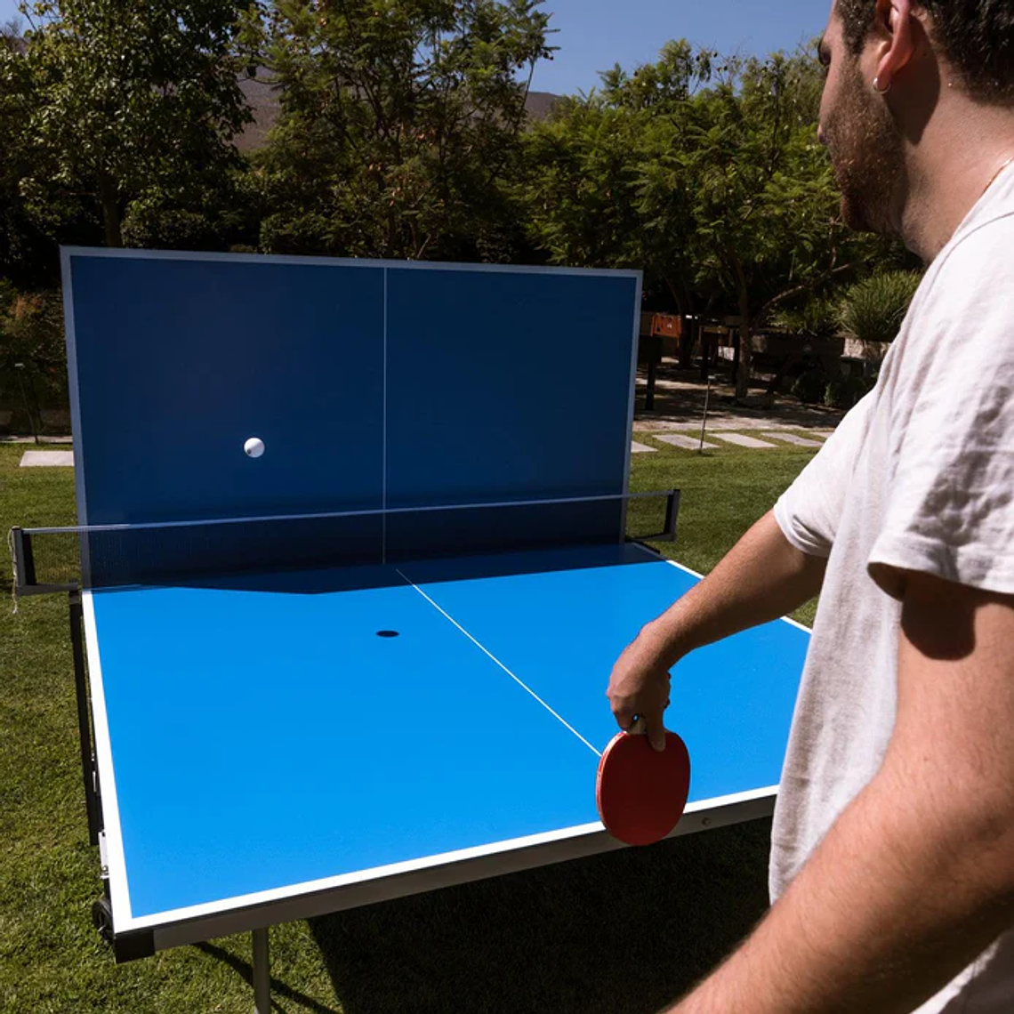 MESA PING PONG PROFESIONAL OUTDOOR VADELL - SUNNY 700 (274x152x76 cm) 9