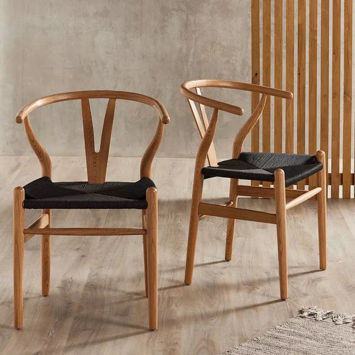 PAR DE SILLAS DE COMEDOR DOMS / EMBALAJE DAÑADO 1