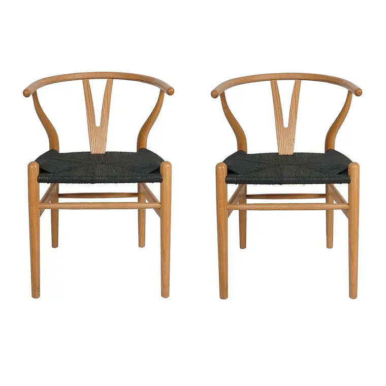 PAR DE SILLAS DE COMEDOR DOMS / EMBALAJE DAÑADO 2