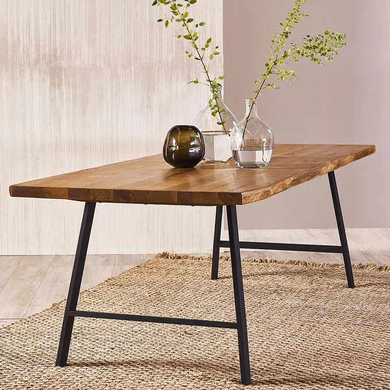 MESA COMEDOR REFLEX 240 CM / ESQUINA CON GOLPE LEVE  - EMBALAJE DAÑADO 1