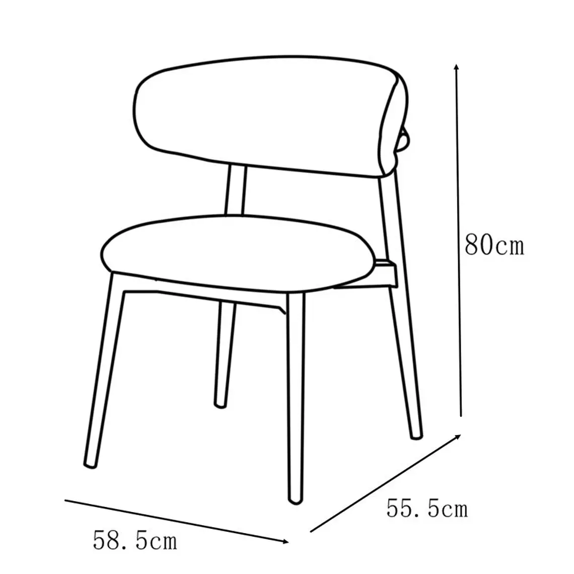 SILLA COMEDOR GRAND / SUCIO LEVE - EMBALAJE DAÑADO 2