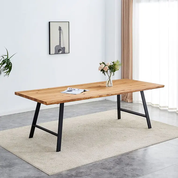 MESA COMEDOR REFLEX 240 CM / ESQUINA CON GOLPE LEVE  - EMBALAJE DAÑADO 5