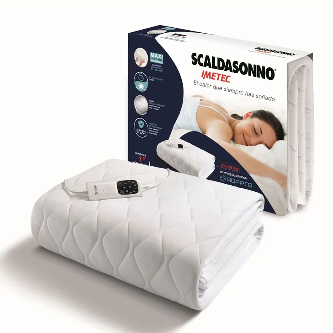 CALIENTACAMAS 1.5 PLAZAS ADAPTO MAXI / SUCIO LEVE - EMBALAJE DAÑADO 2