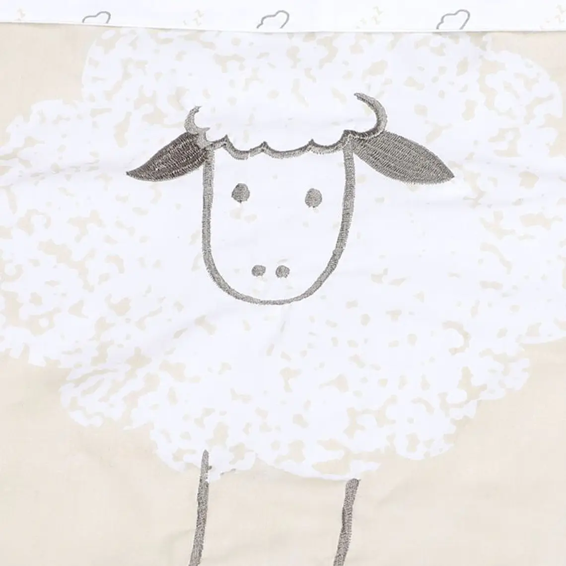 SET CUNA PLAYARD OVEJAS TELA / CON SUCIEDAD MINIMA - EMBALAJE DAÑADO 6