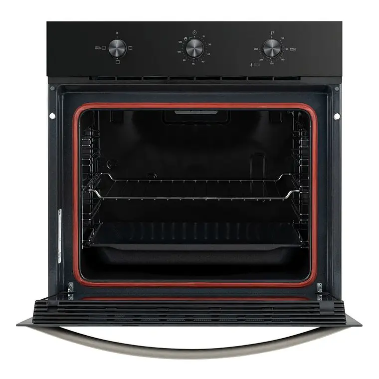 KIT EMPOTRABLE HORNO ELÉCTRICO HBB5360FBK NEGRO + ENCIMERA A GAS GBC64003KBB + CAMPANA TL6310 NEGRO / EMBALAJE DAÑADO 3