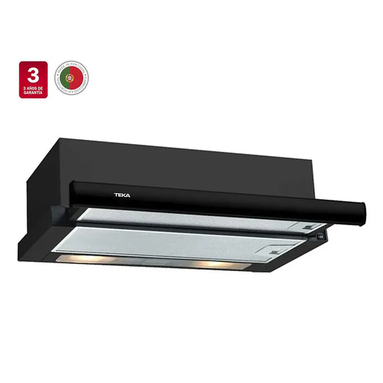 KIT EMPOTRABLE HORNO ELÉCTRICO HBB5360FBK NEGRO + ENCIMERA A GAS GBC64003KBB + CAMPANA TL6310 NEGRO / EMBALAJE DAÑADO 5