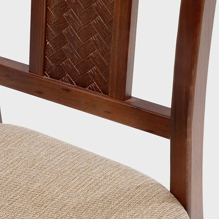 PAR SILLA NEW MALAGA CHOCOLATE / PIQUETE EN LA PARTE INFERIOR DE LA SILLA - EMBALAJE DAÑADO 4