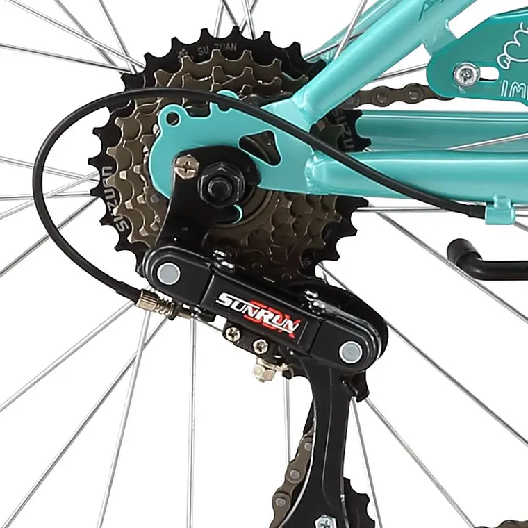 BICICLETA INFANTIL MONTANA ARO 20' NIÑA / ABOLLADURA CANASTO 4