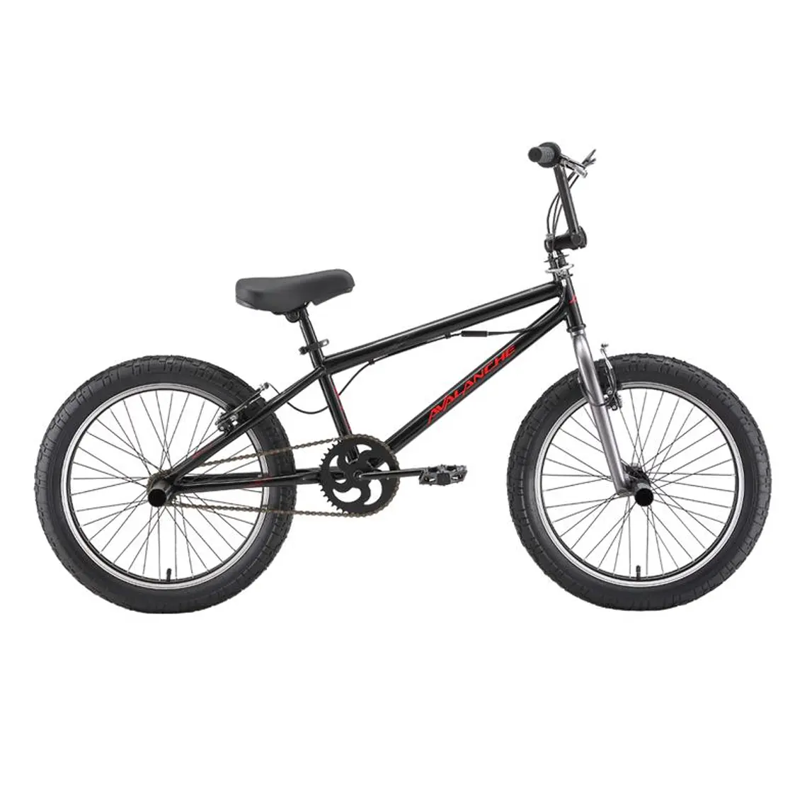 BICICLETA BMX ARO 20' UNISEX NEGRO / DETALLES MÍNIMOS EN EL MARCO  - EMBALAJE DAÑADO 1