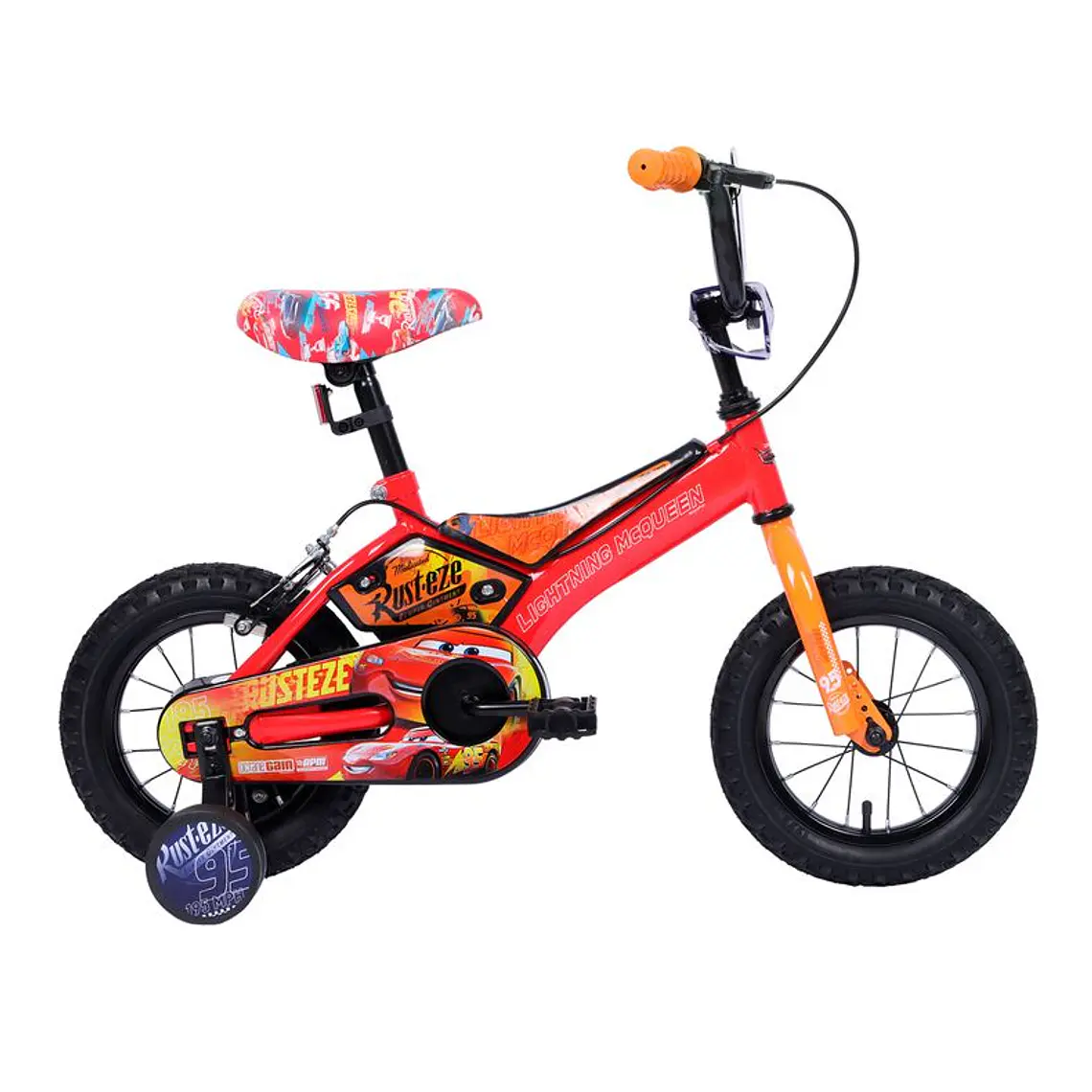 BICICLETA INFANTIL CARS ARO 12' / DETALLES MÍNIMOS EN EL MARCO  - EMBALAJE DAÑADO 1