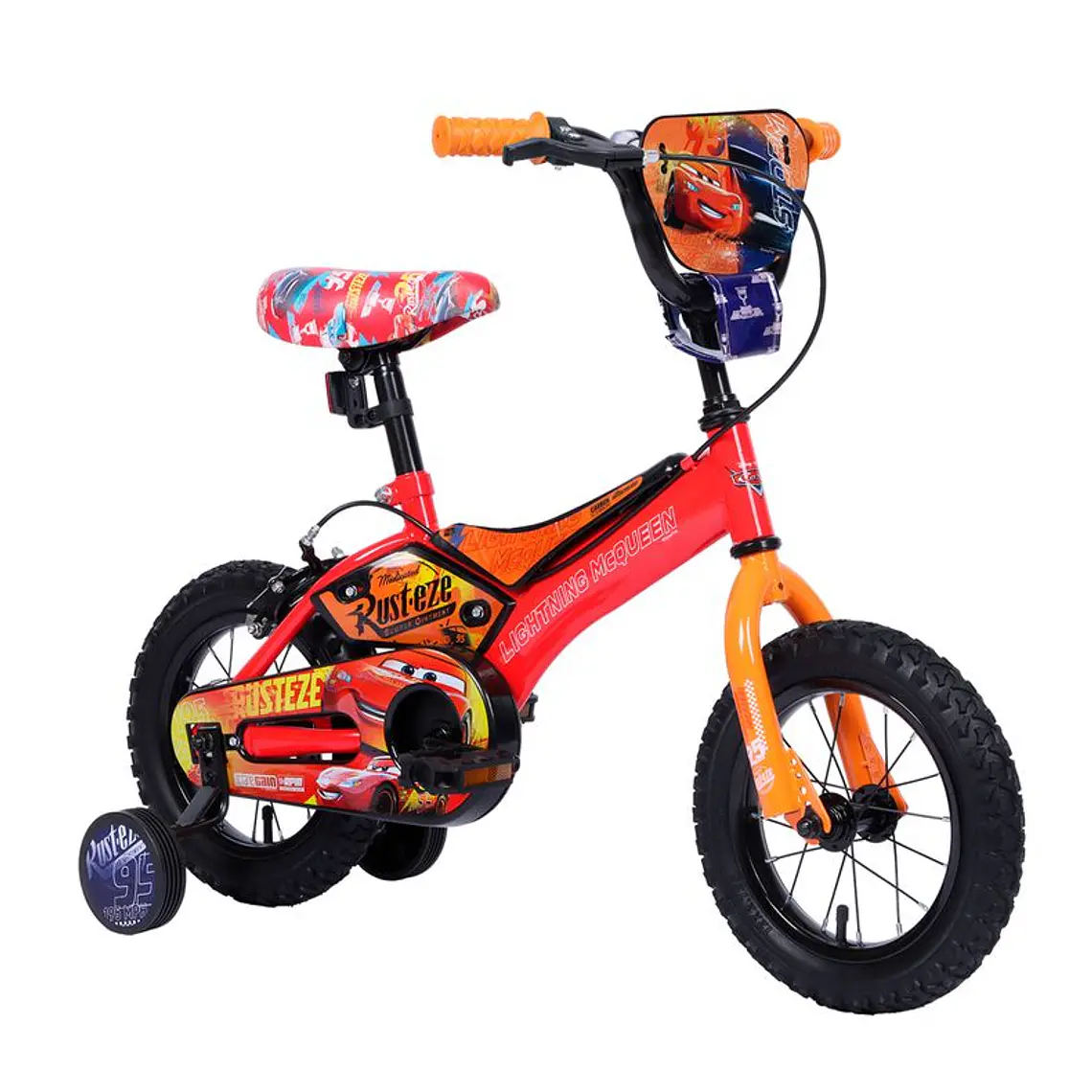 BICICLETA INFANTIL CARS ARO 12' / DETALLES MÍNIMOS EN EL MARCO  - EMBALAJE DAÑADO 2