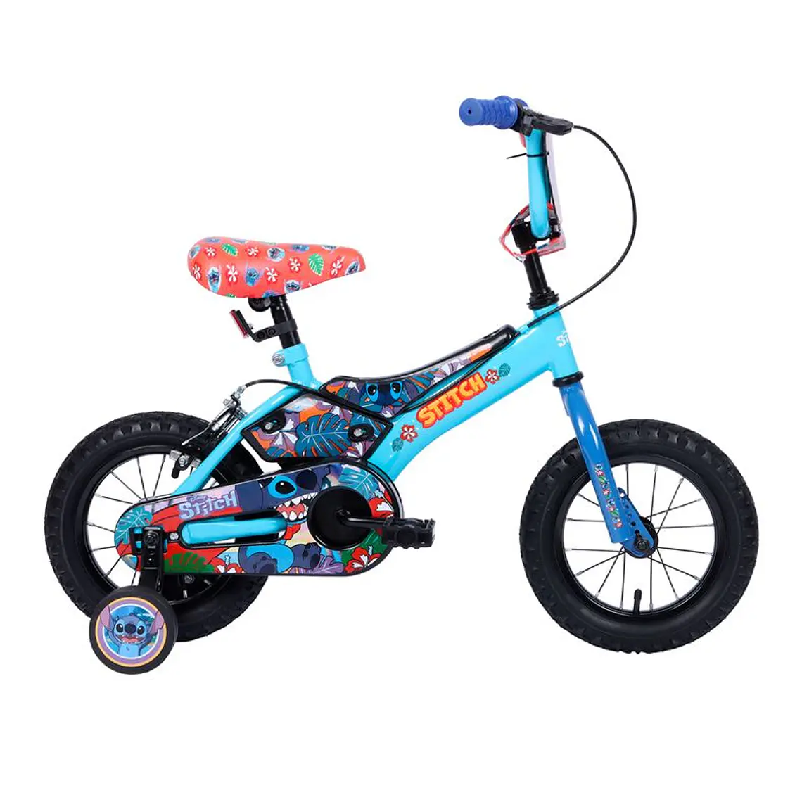 BICICLETA INFANTIL STITCH ARO 12' / DETALLES MINIMOS EN EL METAL - EMBALAJE DAÑADO 1