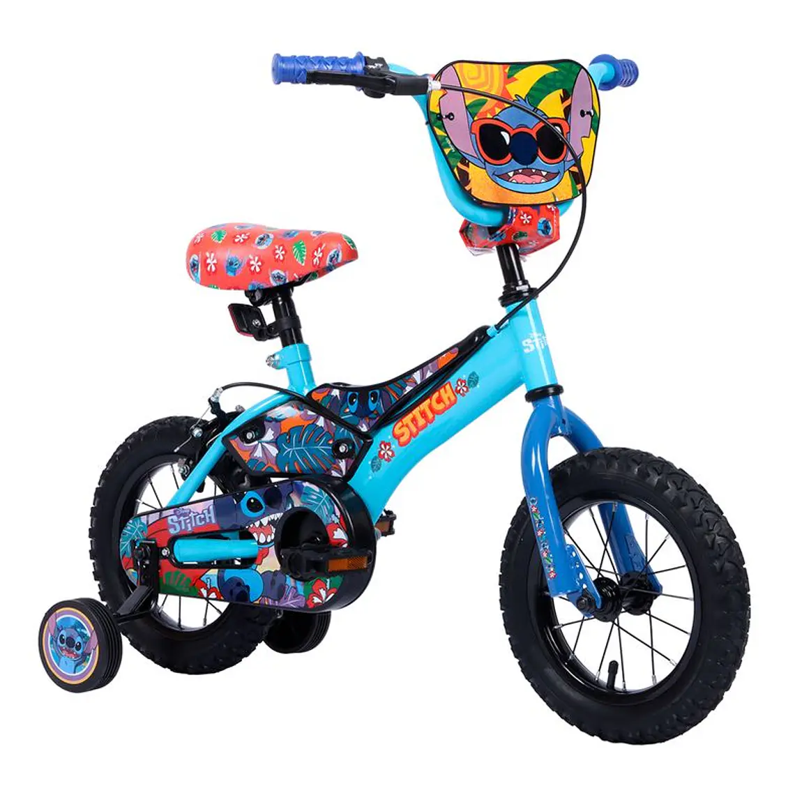 BICICLETA INFANTIL STITCH ARO 12' / DETALLES MINIMOS EN EL METAL - EMBALAJE DAÑADO 2