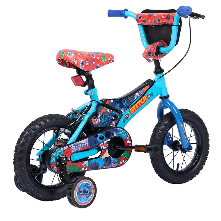 BICICLETA INFANTIL STITCH ARO 12' / DETALLES MINIMOS EN EL METAL - EMBALAJE DAÑADO 3