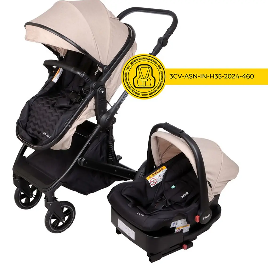 COCHE TRAVEL SYSTEM EPIC 6G / EMBALAJE DAÑADO 2