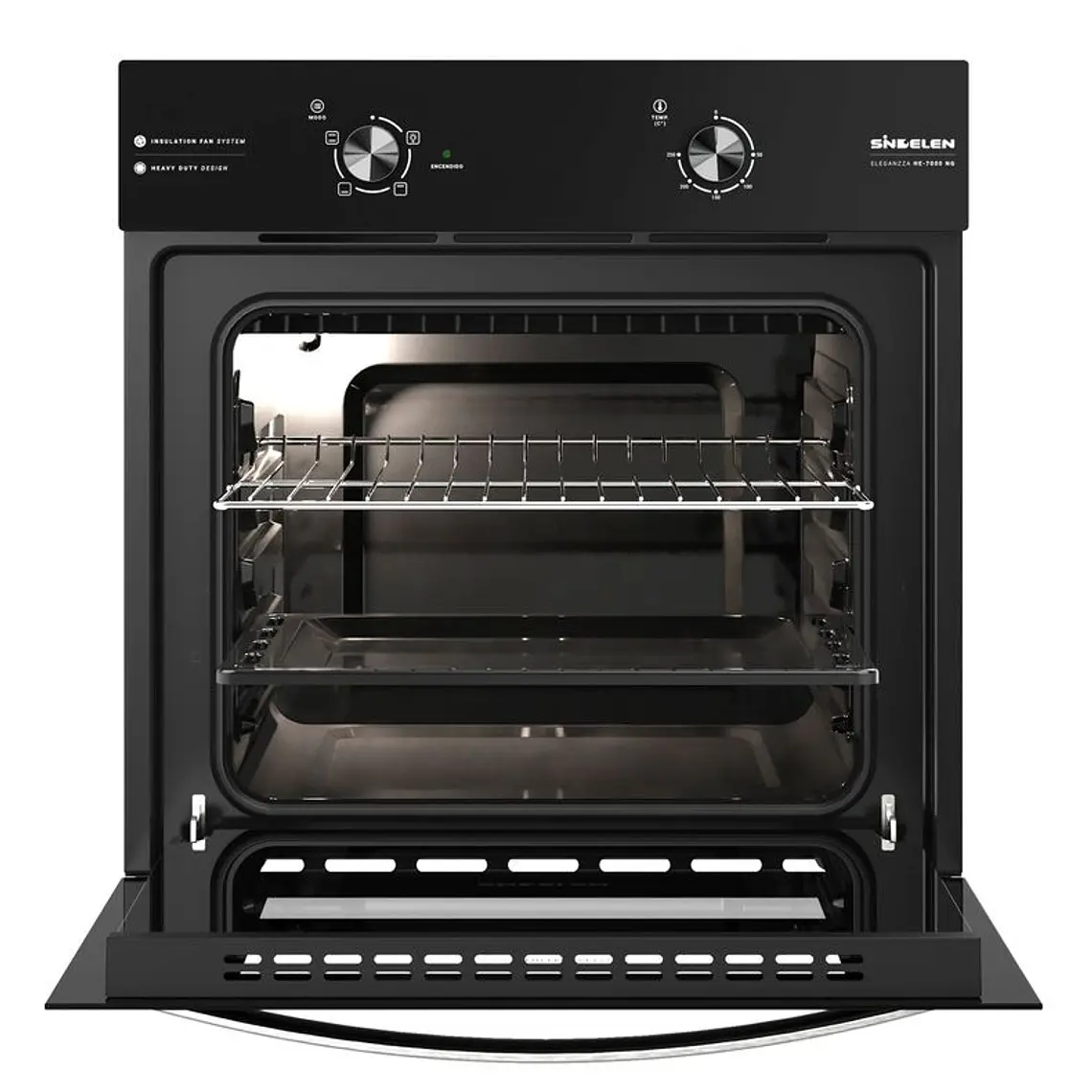 KIT EMPOTRABLE 157 HORNO 57 LTS + ENCIMERA SLIM STYLE + CAMPANA ELEGANZZA / EMBALAJE DAÑADO 5