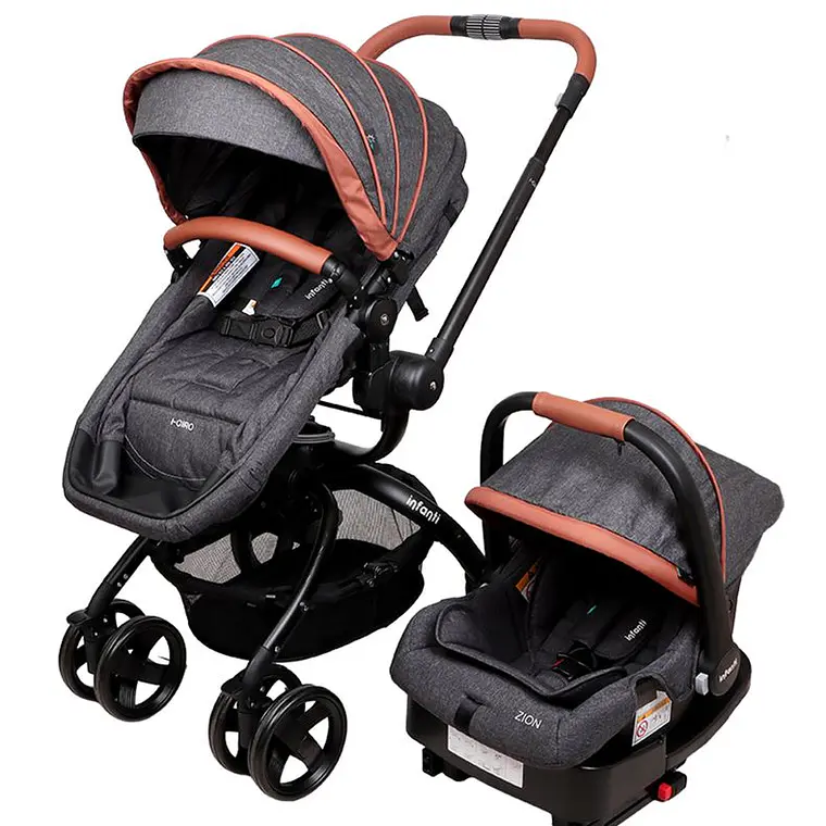COCHE TRAVEL SYSTEM I-GIRO 2G BRIGHT BLACK / EMBALAJE DAÑADO 1