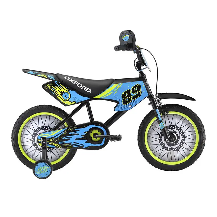 BICICLETA INFANTIL MOTO BIKE ARO 16'' UNISEX / DETALLES MÍNIMOS EN EL METAL 1