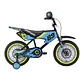 BICICLETA INFANTIL MOTO BIKE ARO 16'' UNISEX / DETALLES MÍNIMOS EN EL METAL - Miniatura 1