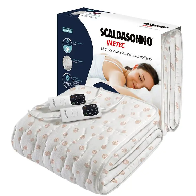 CALIENTACAMA 2 PLAZAS ADAPTO COTTON / SUCIO LEVE - EMBALAJE DAÑADO 2