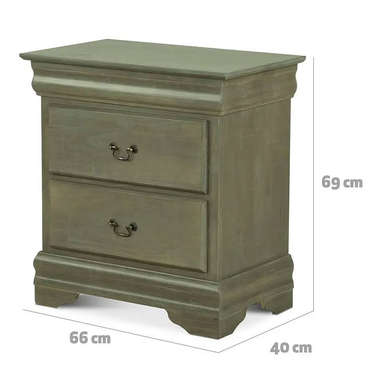 VELADOR MIRO VERDE OLIVO / PIQUETE LEVE PARTE FRONTAL - EMBALAJE DAÑADO 2