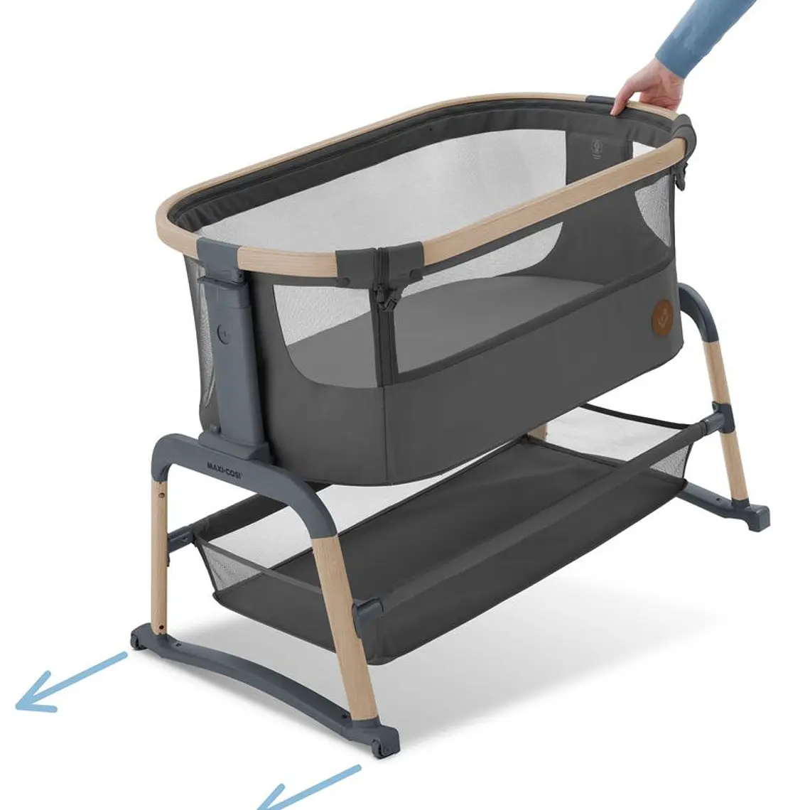 CUNA COLECHO LORA AIR BEYOND GRAPHITE / EMBALAJE DAÑADO 4