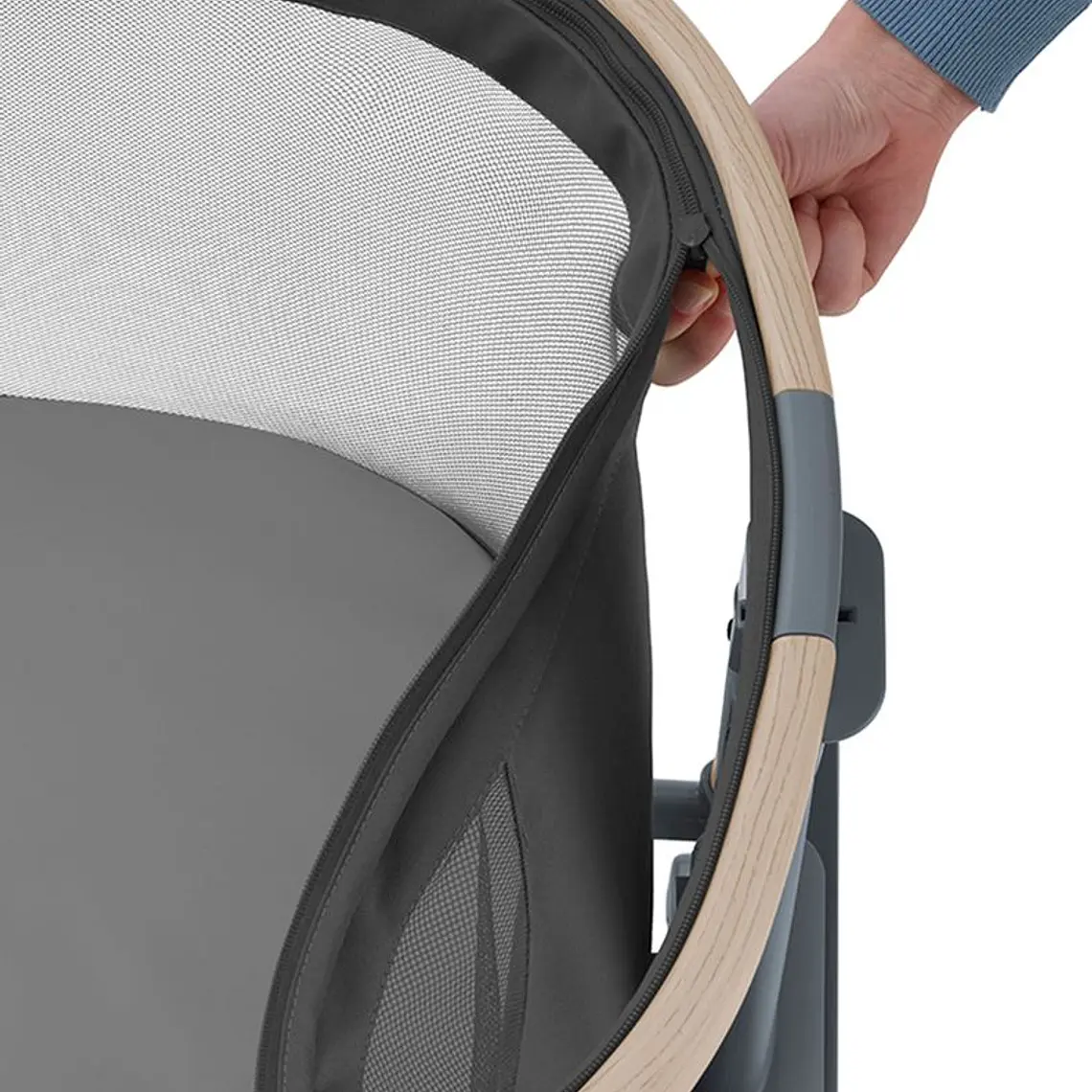 CUNA COLECHO LORA AIR BEYOND GRAPHITE / EMBALAJE DAÑADO 7